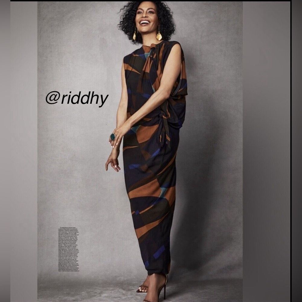 Zara limited edition draped dress NWT